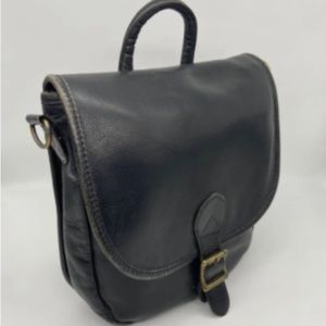 Rare VINTAGE 90s Hobo International Backpack/Satchel NO Strap